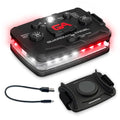 Guardian Angel Elite Safety Light - White/Red Front & White/Red Rear - color: WhiteRed/WhiteRed, size: 1-Pack