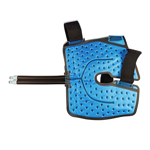 Cold Water Therapy Kneepad for use with Cryotherapy Units - Pad Only for Circulating Ice Machine for Knee Surgery, Injury, ACL - Pain Relief Cold Therapy Pad for Post Surgery Recovery - style: Knee pad