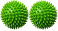 Therapist's Choice® Pack of 2 Soft Spiky Massage Balls, Stress Reflexology, Porcupine Sensory Ball Set