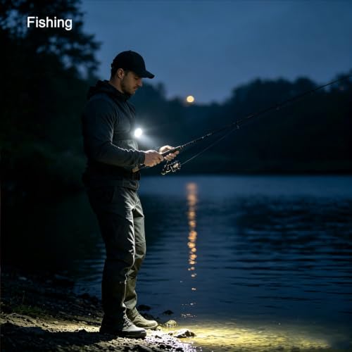 Suptig Running Lights for Runners, Running Vest Light for Night Walking Cycling Jogging Connected for Gopro Hero13/12/11/10/9/8/7/6/5, 2600mAh Built-in Rechargeable Battery Charging