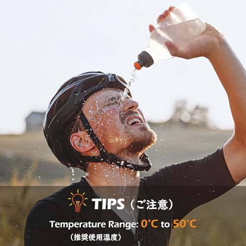 TRIWONDER Running Water Bottle Handheld Plastic Flask Hydration Vest Packs Waist Belt Replacement for Runners Marathon Cycling Hiking - color: 01 Water Bottles - 250ml/8.5oz - 2 Packs