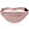 Fanny Pack Waist Pack for Women, Waterproof Waist Bag for Running Sports Travel - Pink - color: E Pink