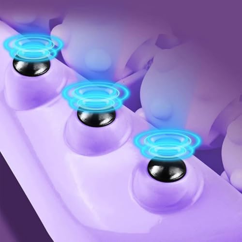 Foot Massager for Plantar Fasciitis Relief,Deep Tissue Muscle Recovery,Relaxing Gifts Massage Roller Tool for Feet (Purple) - color: Purple