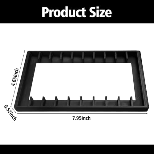 GRETJOB 10-Slot Cassette Tape Storage Rack – Durable & Stylish Organizer Holder for Home, Studio, Collectors – Easy to Move & Organize Audio Tapes