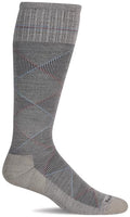 Sockwell Men's Scottie Knee High Firm Graduated Compression Sock - color: Putty, size: Large-X-Large