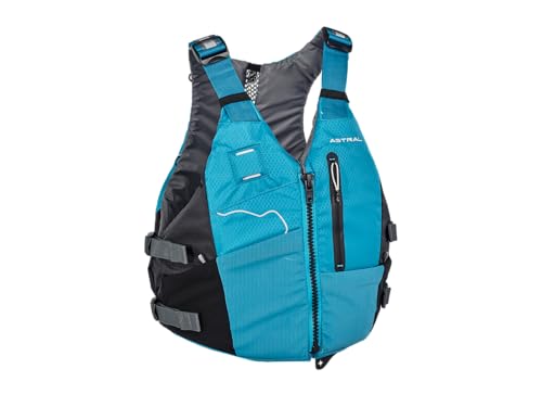 Astral Lonnie Life Jacket - Adult Life Vest - color: Water Blue, size: Small-Medium