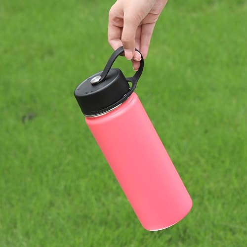 Wide Mouth Lids Compatible with Hydro Flask 12-64oz, 2Pack Replacement Lid for Simple Modern, Takeya, Thermoflask, Sports Water Bottle Accessories, BPA Free, Leak Proof - style: 2pc flat lid A