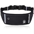 Running Belt Slim Fanny Packs Jogging Pouch Phone Holder Waist Pack - Black - color: C Black
