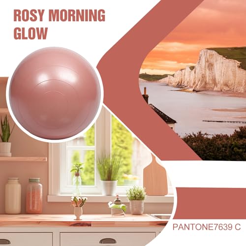 INPANY Peanut Exercise Ball for Labor, Physical Therapy & Fitness - color: Rose Pink