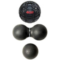 4KOR Massage Balls for Trigger Point Therapy - Myofascial Release Ball - Muscle Relief for Back, Neck, Shoulder, Foot Pain - Fitness Massage Balls for Mobility - Deep Tissue Release Ball - style: Peanut Ball Set