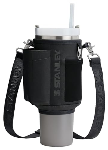 STANLEY Quencher Wrap Carry All for 40 oz Tumbler, Black - color: Black, size: 40 Ounces