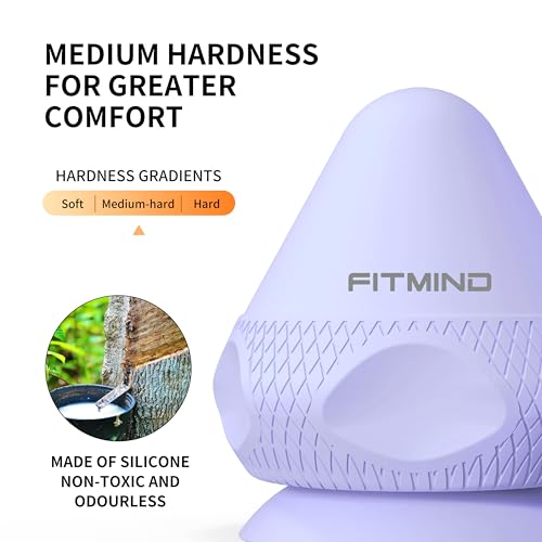 Mountable Self-Massage Ball Handfree with Suction Cup,Deep Tissue Back Sore Muscle Knot Massager,Myofascial Release,Manual Massage Balls, Foot Plantar Fasciitis, Back Stress Relief - Purple - color: Purple