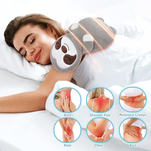Sloth Microwave Heating Pad for Period Cramps Microwavable Heating Pads - style: Sloth