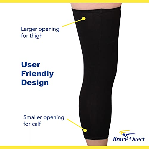Knee Brace Undersleeve - Compression Sleeve for Under Braces - size: S-M