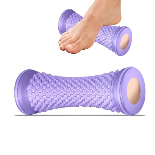 Plantar Fascia Foot Massager Roller Foot Rolling Sole Massage Roller Purple - color: Purple