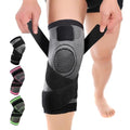 1 Pack Knee Brace for Women, Compression Sleeve with Strap-XL Black - color: Grey, size: X-Large