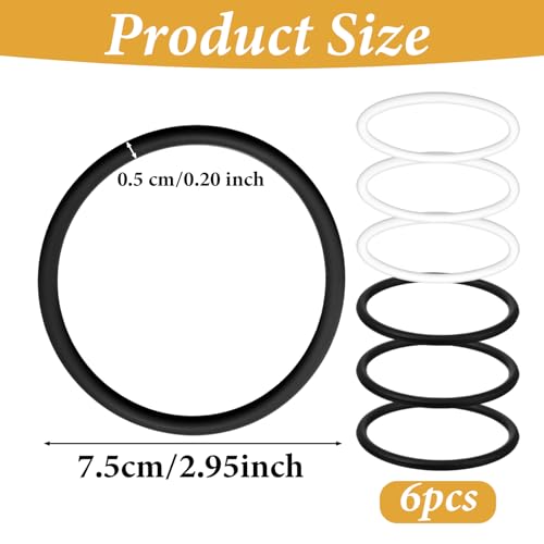 6PCS Patellar Tendon Support Strap, Knee Pain Relief Patella Bands Silicone Patellar Tendon Knee Strap Elastic Patella Knee Braces for Men Women Basketball Running Soccer Hiking Sports