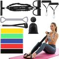 Arrowbash 15 Pcs Pedal Resistance Band Set, Pedal Puller Resistance Band