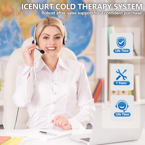 Programmable Timer Ice Machine for Knee After‑Surgery w/Quiet Pump