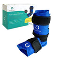 Foot and Ankle Gel Pack - Reusable Gel Ice Pack with Elastic Fastener - Cold Packs for Post-Surgery or Sport Injuries, Flexible Ice Packs - Foot Wrap and Ankle Ice Pack Wrap Compression - 1 Pack Blue - style: Ankle Gel Ice Pack