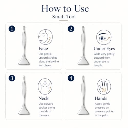 2-in-1 Stainless Steel Acupressure Pen and Gua Sha Tool - size: 1-Pack-p