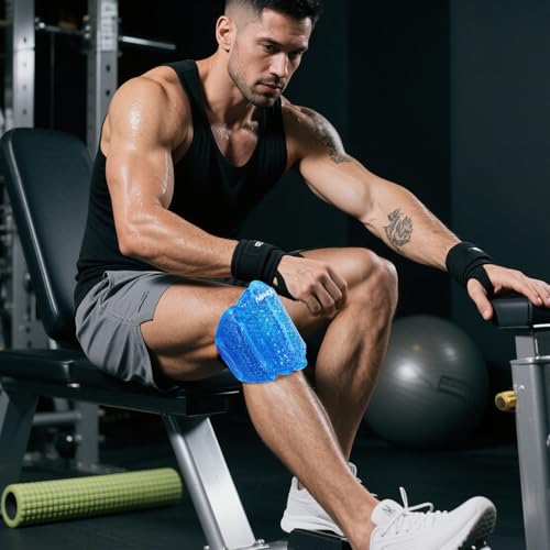 MR.ICE Knee Ice Pack Wrap 2 Packs,Reusable Ice Packs for Knee for Injuries - style: knee