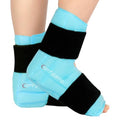 Comfytemp Ankle Foot Ice Pack Wrap for Plantar Fasciitis Relief, Heel Pain - color: Blue 70, size: Large