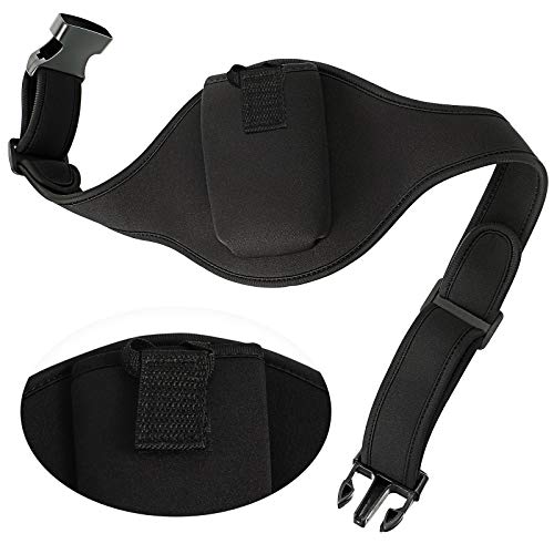 Weewooday 1 Pack Mic Belt Holder for Fitness,Black