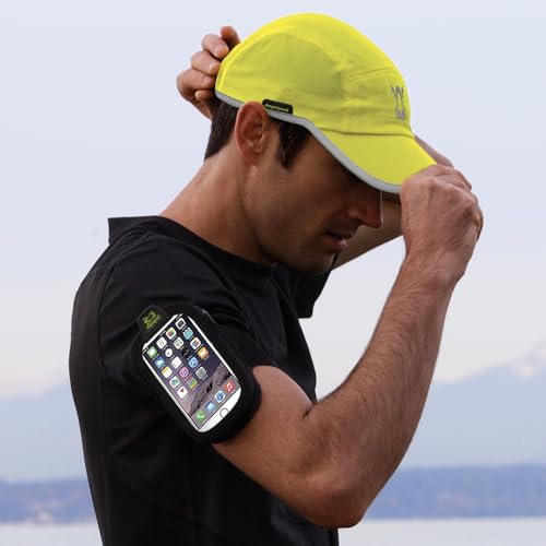 Amphipod ArmPod SmartView Sumo Armband, Reflective Phone Holder - color: Silver/Charcoal