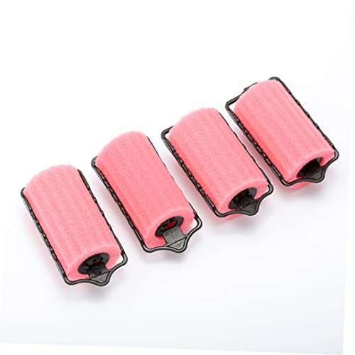 FRCOLOR 12 Pcs Sponge Roller Hair Curlers Foam Curling Hair Stick Styling Tool for Women Girls Lightweight Hairdressing Tools for Home Travel Diy Styling 2.55 in