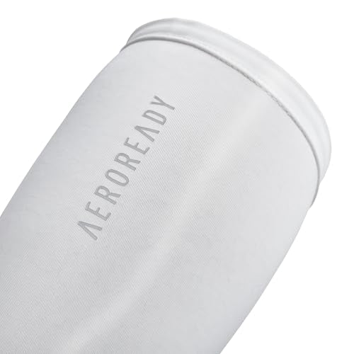 adidas Compression Calf Sleeve - color: White, size: Large/X Large