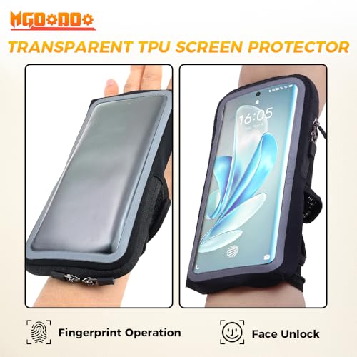 Phone Holder for Running, Wristbands and Forearm Phone Holder Up to 6.9"