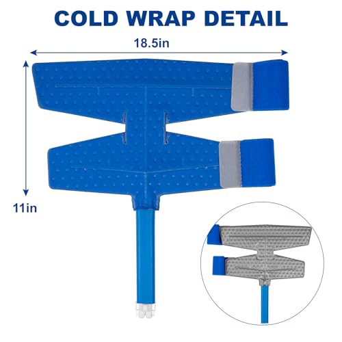 Longice Ice Therapy Machine for Knee,Cold Therapy Machine for Knee After Surgery,Cold Therapy System,Cold Therapy Unit (Blue) - color: Blue