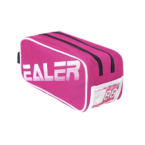 Ealer Hab300 Hockey Tape Accessory Bag, Large Capacity Tape Bag with Double Zipper, Protect Your Hockey Accessories - color: Rose red