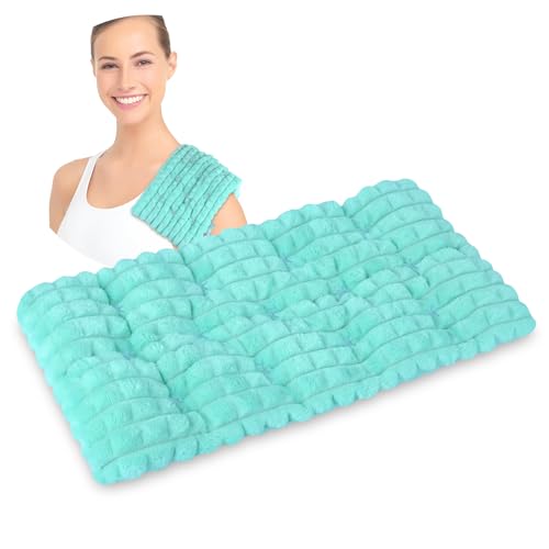 REVIX Microwavable Heating Pad, 6 x 12 Moist Heat Pad, Warm Compress - size: 6 x 12", style: Green