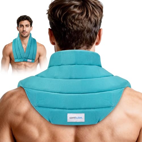 Neck Ice Pack Wrap for Cervical Pain, 2 Hours Long Lasting Cold - style: Neck