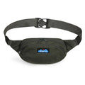 KAVU Canvas Spectator Belt Bag, Cotton Fanny Pack for Travel - color: Rosin