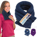 SunnyBay Heating Pad, Neck and Shoulder Wrap, 26x6 inch, Navy Blue - color: Midnight Blue