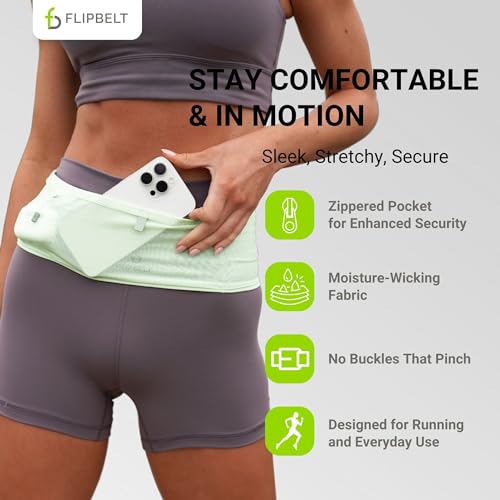FlipBelt Air Adjustable - Dusk Blue - XSM - color: Dusk Blue, size: Medium to X-Large