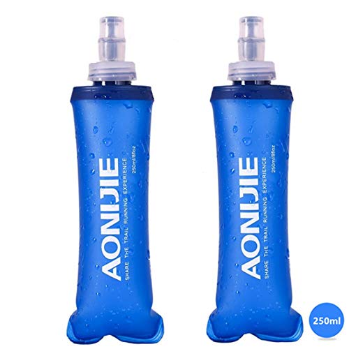 AONIJIE Soft Water Bottle, 2 Pack, 250ml - color: 2 Pcs - 250ml