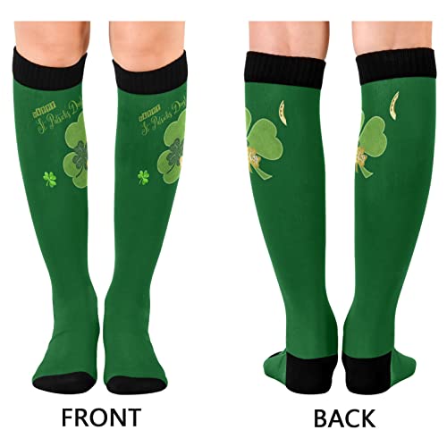Wusikd Cute Penguin Compression Socks for Women and Men Circulation Long Socks for Athletic Running 1 - color: Multi 30