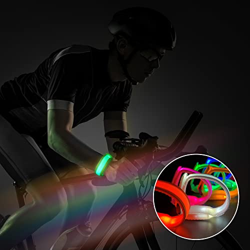 M.best 32pcs LED Light Up Bracelets Glow Flashing Wristbands Glow in The Dark Party Supplies for Wedding, Raves, Concert, Camping,Sporting Events, Party - color: 32pcs Multicolor