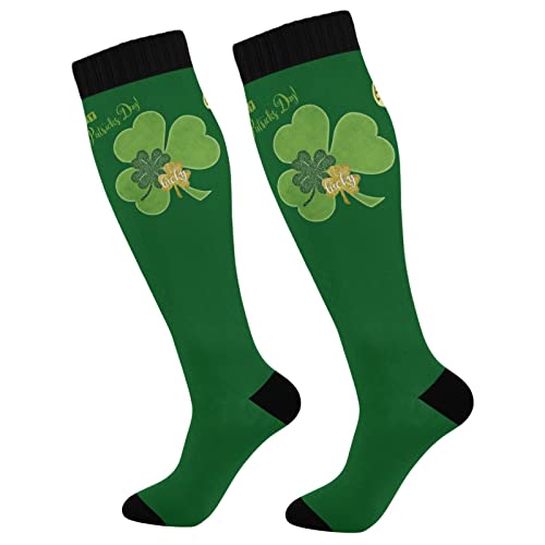 Wusikd Cute Penguin Compression Socks for Women and Men Circulation Long Socks for Athletic Running 1 - color: Multi 30