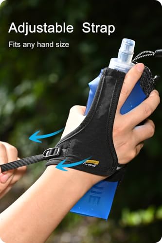 AONIJIE Handheld Water Bottle Running Small with 17oz (500ml) Soft Flask