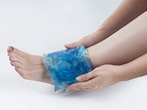 Reusable Gel Hot Cold Packs - Patented, Long-Lasting Ice & Heat Therapy - for Pain, Injuries & Coolers (1 Pack) - size: 1 Pack