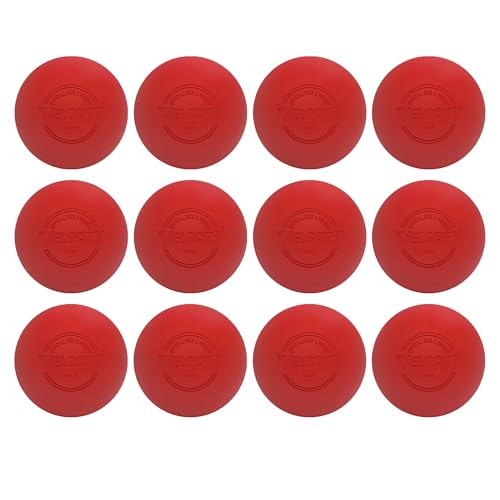 Velocity Lacrosse Balls - 1, 2, 3, 6, 12, 18, 24, 36, 60 and 120 Packs - for Practice, Official NFHS and College Approved Size - color: Red, size: 12 Balls, style: Practice Ball