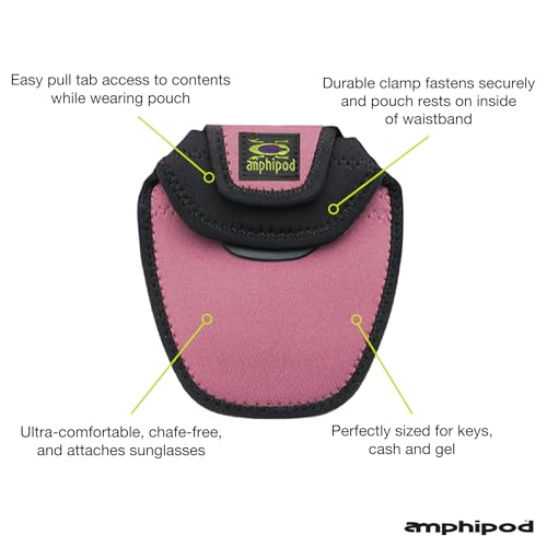 Amphipod Micropack LandSport Lock-On Pouch, Bounce-Free Storage - OS - color: Pink