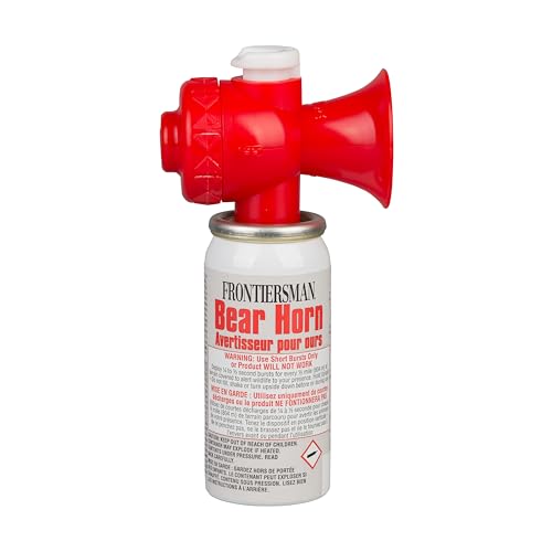 SABRE Frontiersman Bear Horn for Hiking & Camping, Bear Spray Companion