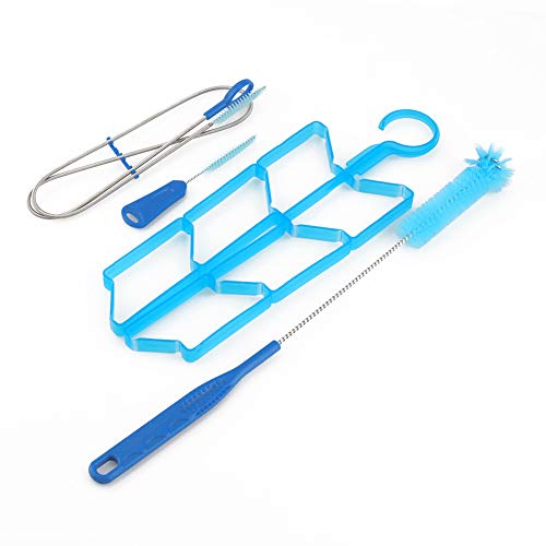 Portable Hydration Bladder Cleaning Kit with Brushes & Drying Rack – Water Bottle Cleaner for Hydration Packs, , , (20oz–3L), Outdoor Camping Hiking Travel