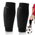 2026 New Shin Guards Pads Socks for Skiing, Shin Pads for Youth Adult Ski Shin Guards Calf Compression Sleeve with Honeycomb Pads Lightweight Calf Protective Gear for Boys Girls Men - size: XL (Adult)